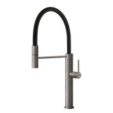 Gessi 316 Flessa rubinetto cucina semi professionale con doccetta estraibile mono getto 60010
